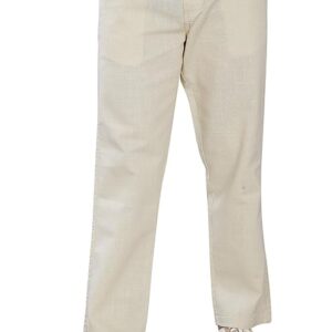 DIVISIVE Men's Relaxed Fit Cotton Linen Trousers